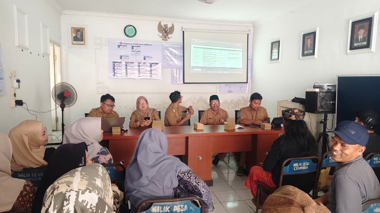 desa-cempaka-menggelar-rapat-persiapan-tilik-desa